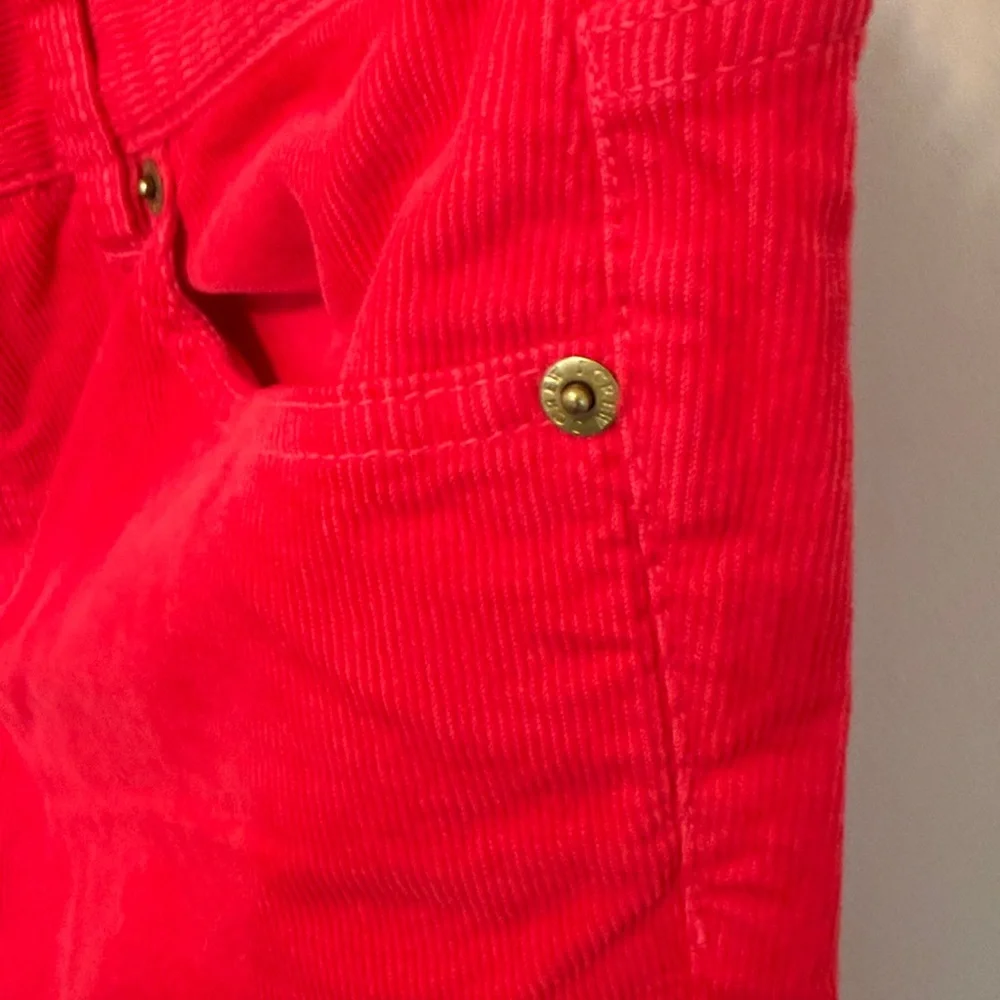 Vintage J. Crew Women’s Red Straight Leg Corduroy Pants / Size 32 / Brand NWOT